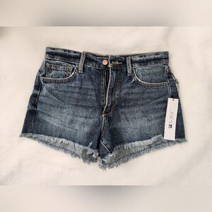 🌸NEW Joe's Jeans High Rise Zenith Cut off Frayed Hem Denim Shorts Size 26